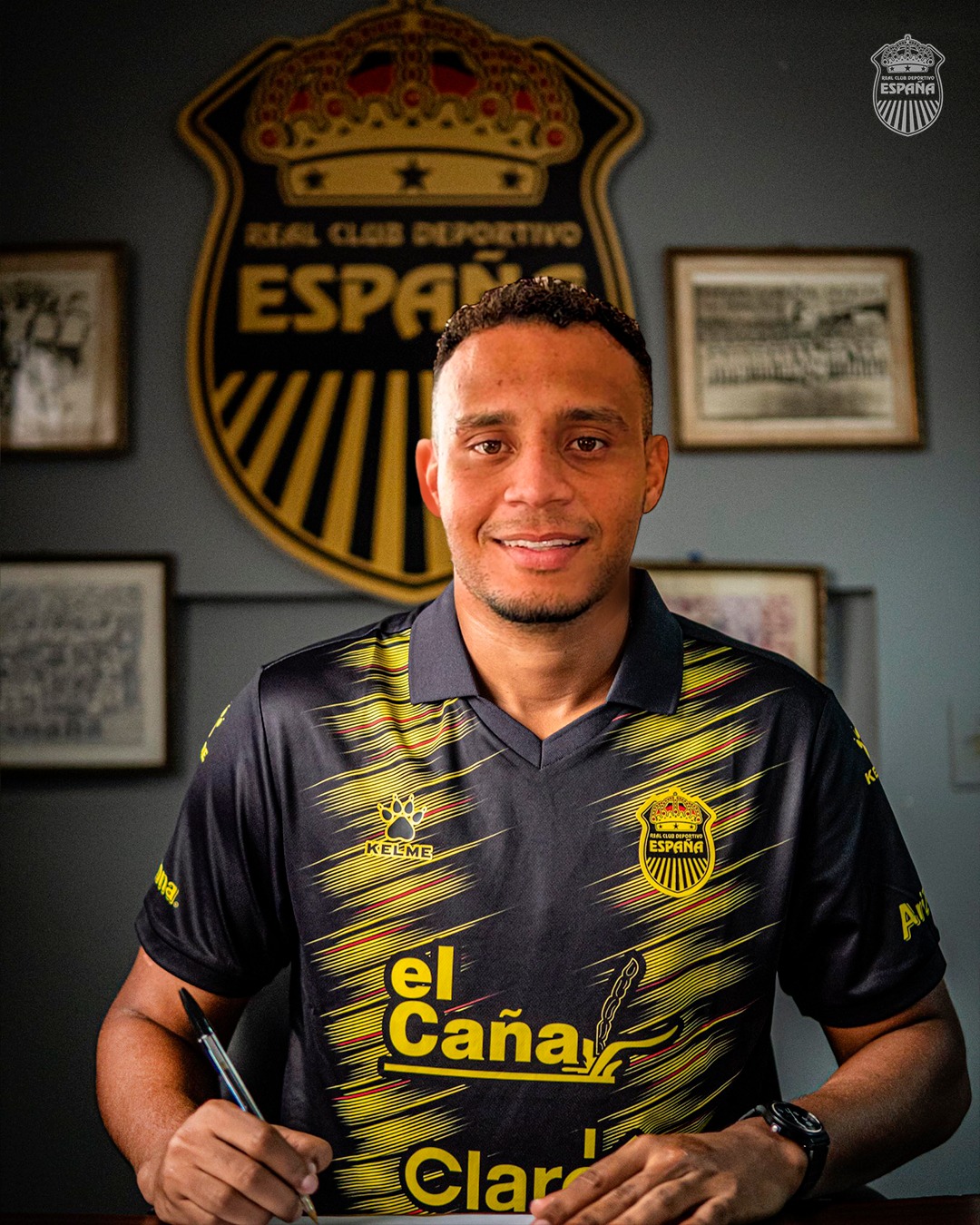 Gustavo Moura Souza firmó por un año, o sea dos torneos, con el Real España.