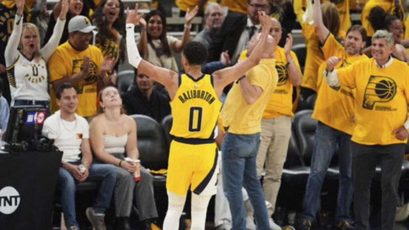 Los Pacers lograron su primera victoria como local en Finales de la NBA en su historia.