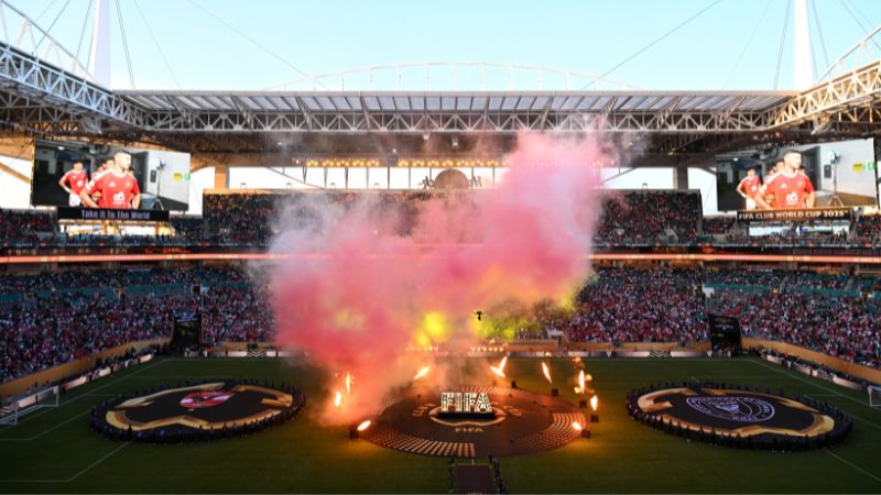 Un espectáculo la inauguración del primer Mundial de Clubes en los Estados Unidos.