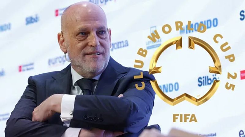 El presidente de LaLiga, Javier Tebas, se pronunció en contra del Mundial de Clubes de Estados Unidos.