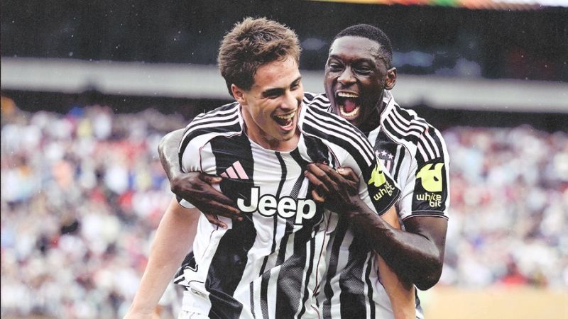 La Juventus ya escribió su nombre en octavos de final del Mundial de Clubes.
