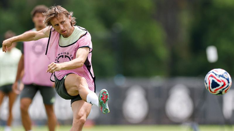 El croata Luka Modric desea ser campeón mundial con el Real Madrid.
