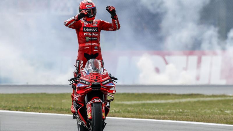 Marc Márquez se impuso en el Gran Premio de Países Bajos de MotoGP.