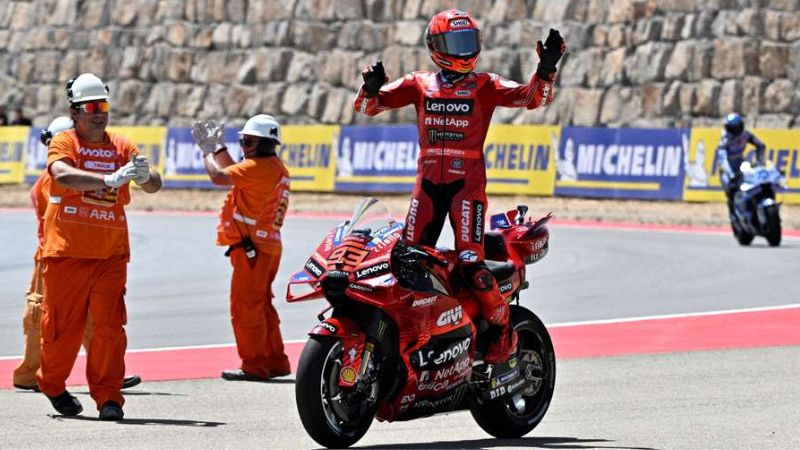 El español Marc Márquez es el gran favorito a la victoria en el Gran Premio de Italia.