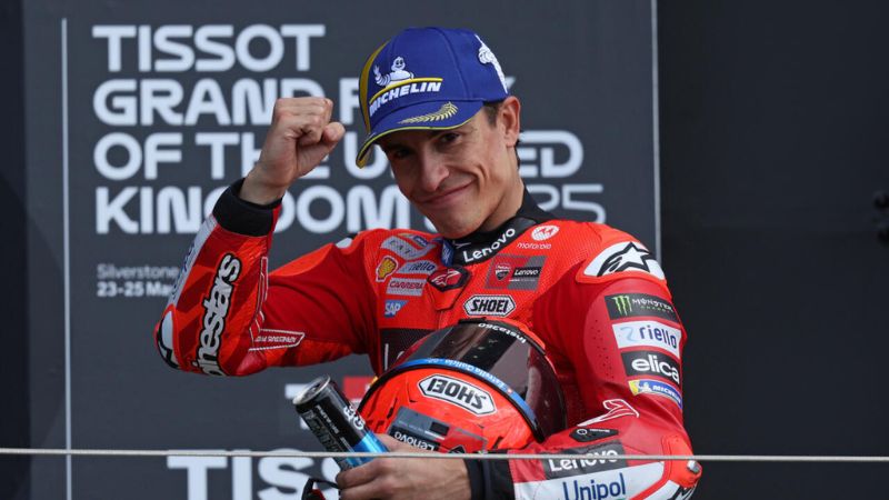 Marc Márquez lidera en la actualidad el Mundial de MotoGP.