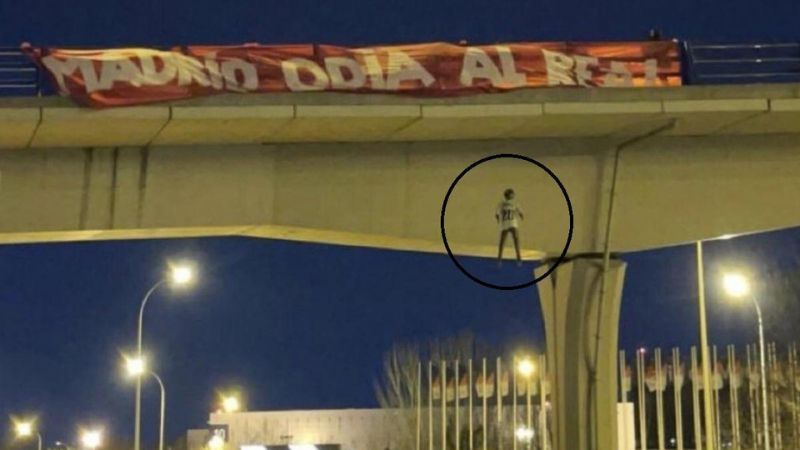 El muñeco fue colgado el 26 de enero de 2023, antes del partido de Copa del Rey en el estadio Santiago Bernabéu entre el Real Madrid y el Atlético de Madrid.