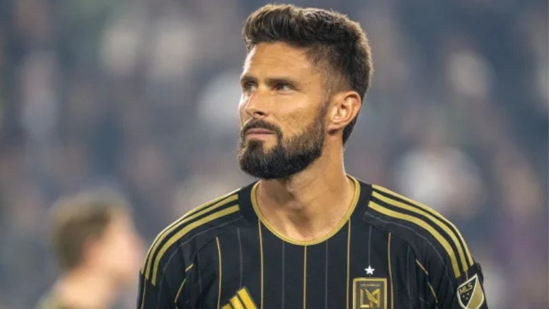 Oliver Giroud acordó finalizar su contrato con Los Angeles FC tras un año como futbolista de la MLS.
