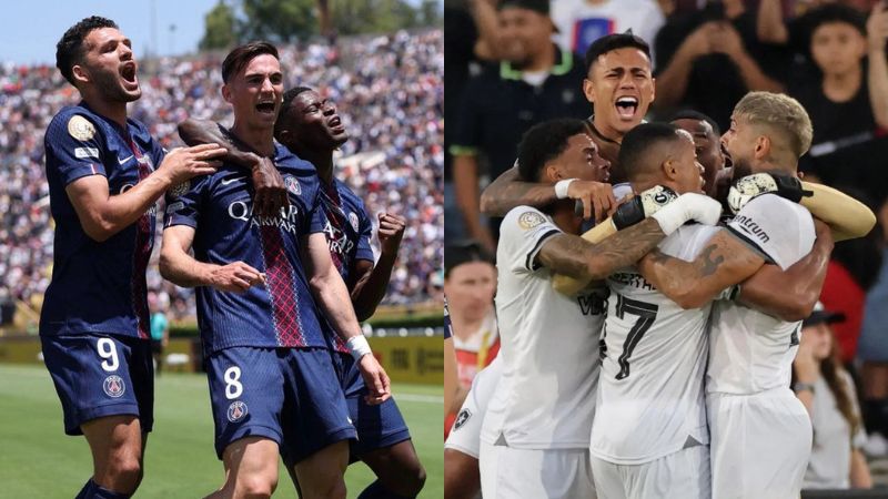 El PSG y el Botafogo pasan a octavos de final en el Mundial de Clubes, mientras que el Atlético y el Seattle se van de regreso a casa.