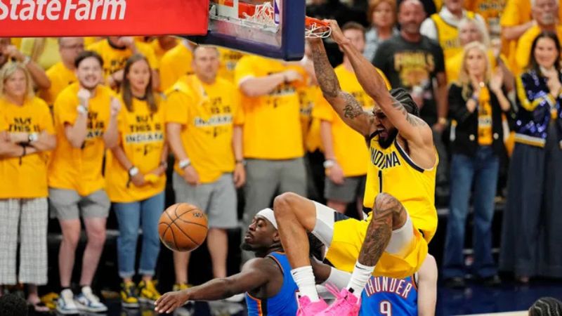 Los Pacers consiguen su segunda victoria de la eliminatoria y se ponen a dos triunfos de ser campeones.