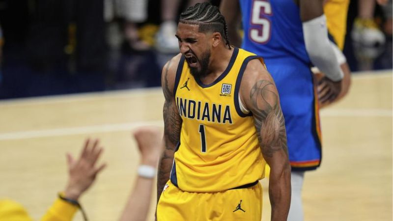 Los Pacers derrotan al Oklahoma City Thunder en el juego tres de las Finales de la NBA.