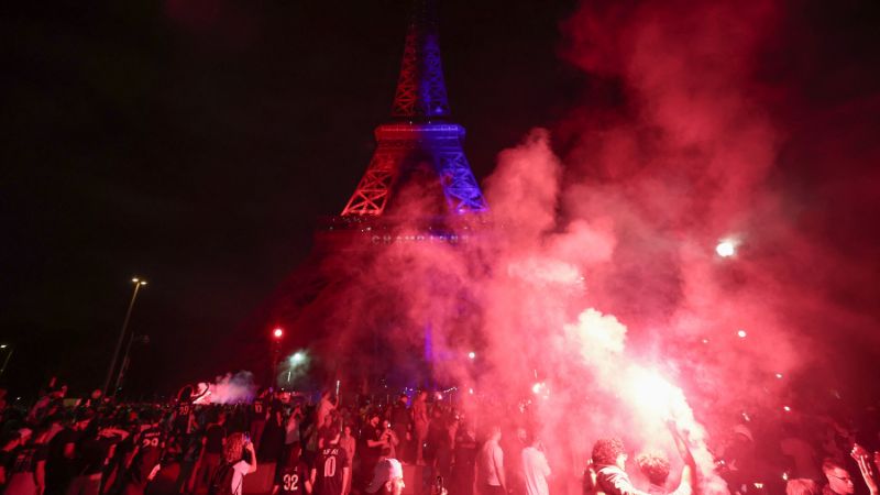 Muertos, heridos y detenidos se reportan en celebración en varias ciudades de Francia por el título de Champions obtenido por el PSG.
