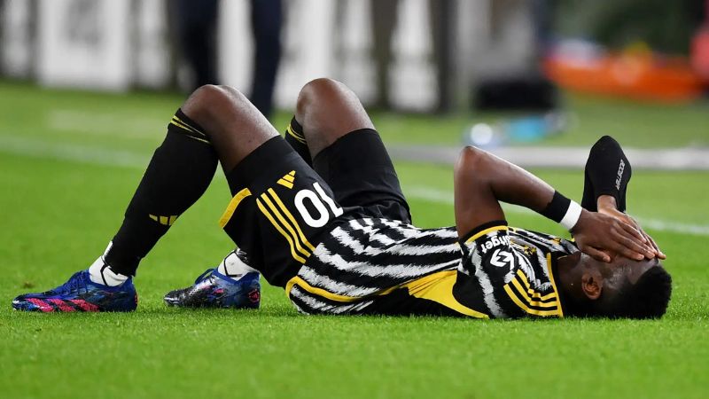 El mediocampista fue sancionado por dopaje en 2023 cuando defendía los colores de la Juventus de Turín.