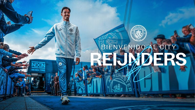 El holandés llega procedente del Milan para reforzar el mediocampo 'citizen' a partir del Mundial de Clubes.