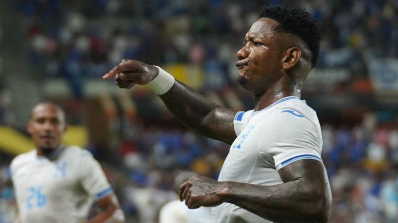 Romell Quioto está contento por reencontrarse el gol frente a El Salvador.