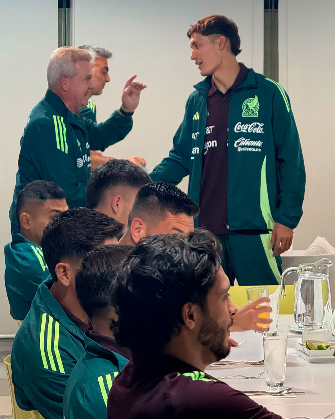 La selección de México ya está concentrada para cumplir dos partidos amistosos previo a la Copa Oro.