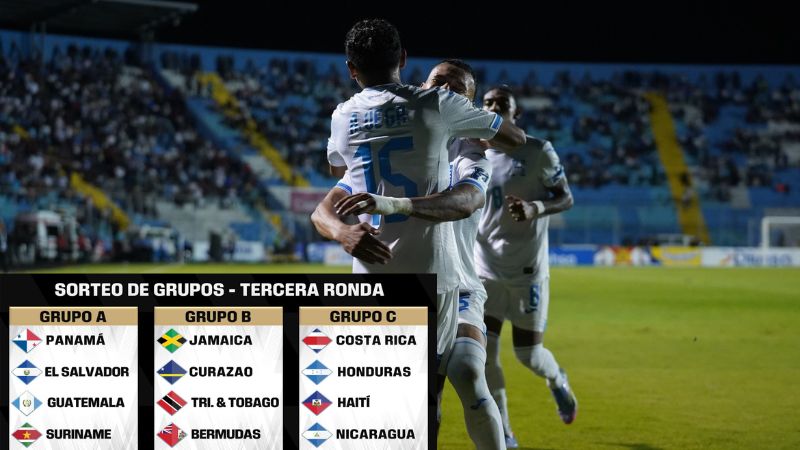 La Selección Nacional de Honduras ya tiene rivales para la última fase rumbo al Mundial de 2026.