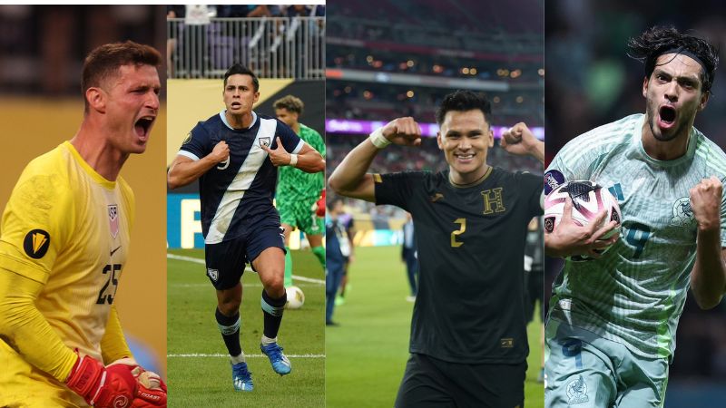 Estados Unidos, Guatemala, Honduras y México son los animadores de las semifinales de la Copa Oro 2025.
