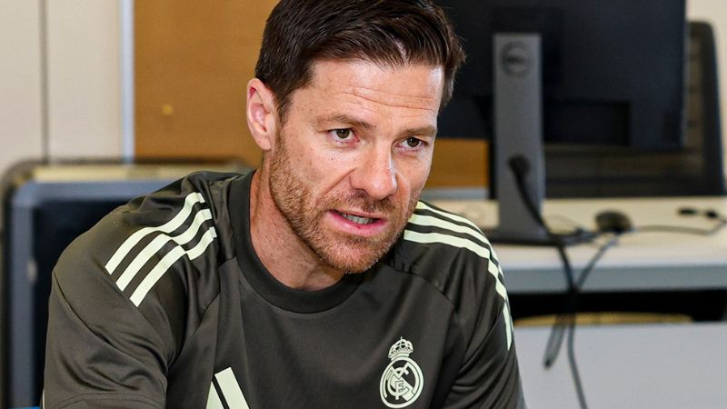 El técnico del Real Madrid, Xabi Alonso, comenzó una nueva era del conjunto blanco.