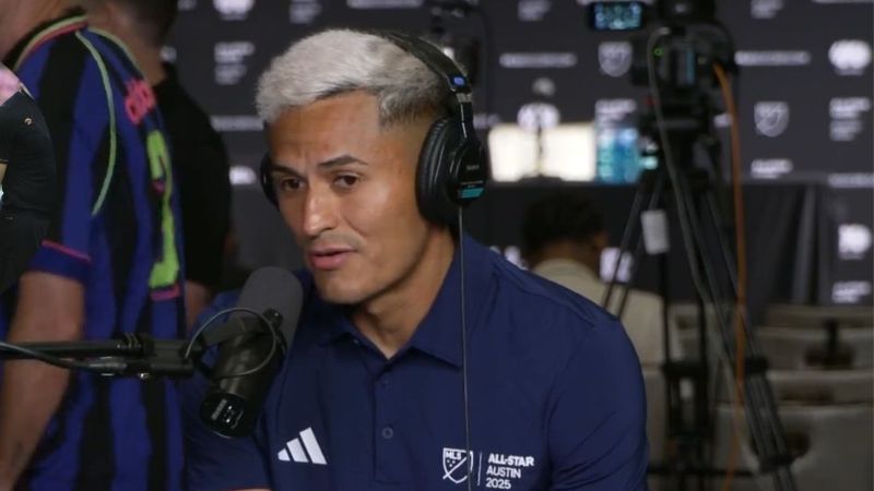 Andy Najar confió todas las sensaciones que siente previo al Juego de las Estrellas y compartir camerino con Lionel Messi.