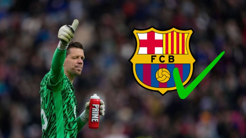El Barcelona anunció este lunes la renovación del portero polaco, Wojciech Szczesny.