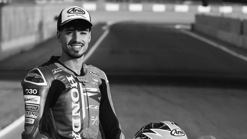 El piloto español, Borja Gómez, falleció este jueves tras sufrir un accidente en el circuito Magny-Cours de Francia.