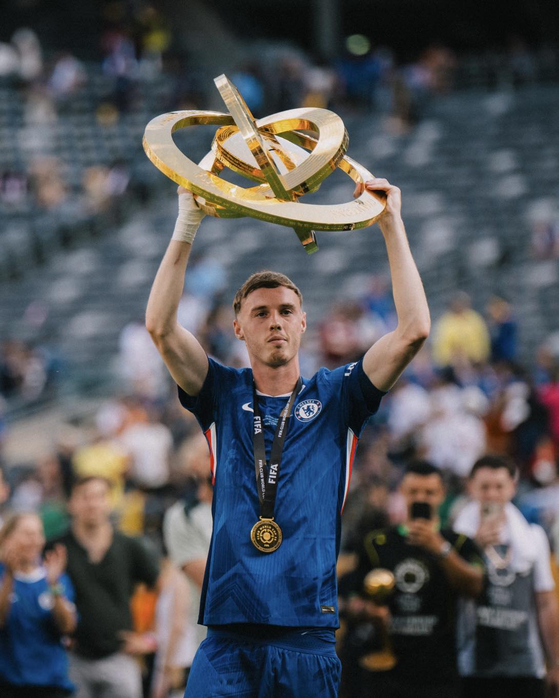 El mediocampista Cole Palmer fue el héroe del Chelsea en la final del Mundial de Clubes contra el PSG.