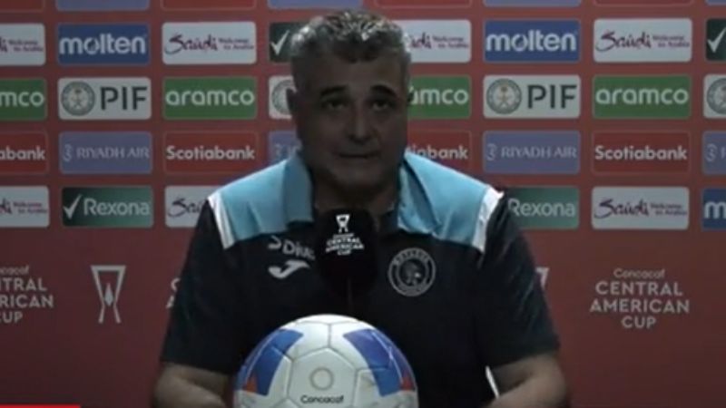 El técnico de Motagua, Diego Vázquez, considera que es importante debutar ganando en la Copa Centroamericana.
