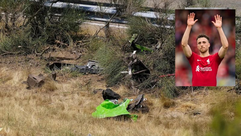 El exceso de velocidad sería la causa del accidente donde murió Diogo Jota.