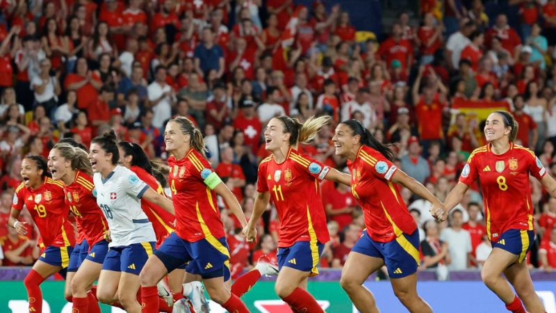 La selección de España derrotó 1 a 0 a Alemania y clasificó a la gran final de la Eurocopa femenina.