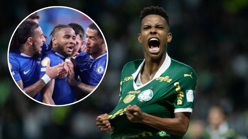 El atacante brasileño de Palmeiras, Estêvão, enfrentará a su nuevo club, el Chelsea, en los cuartos de final del Mundial de Clubes.