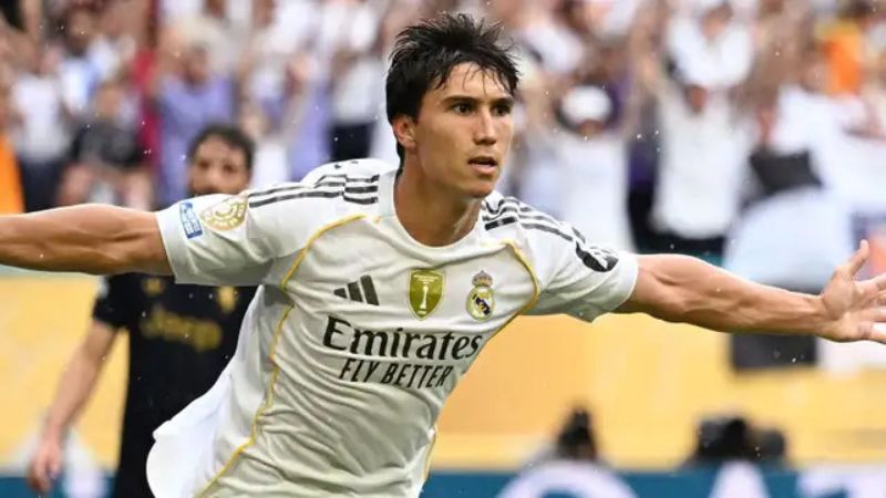 El canterano del Real Madrid, Gonzalo García, se convirtió en el goleador del equipo merengue durante el Mundial de Clubes con cuatro tantos.