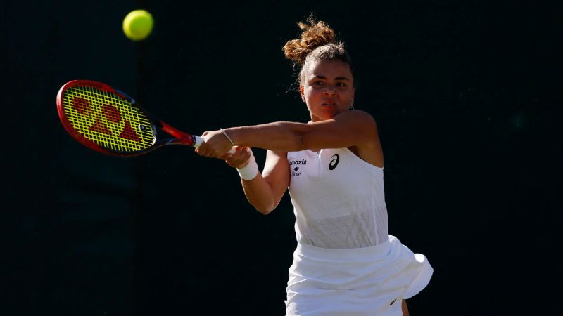 La italiana, Jasmine Paolini, se despide tempranamente del torneo de Wimbledon.