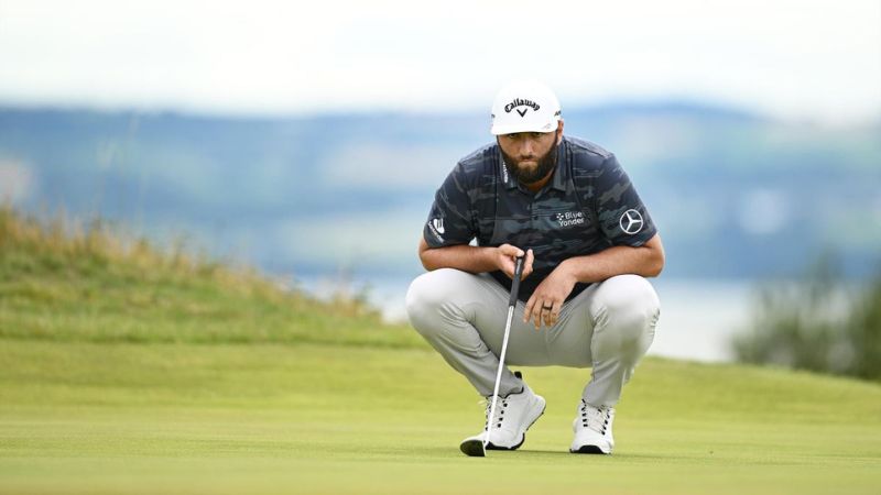 El golfista español durante acumuló 63 golpes en la tercera jornada del Abierto Británico, incluyendo seis bajo par.
