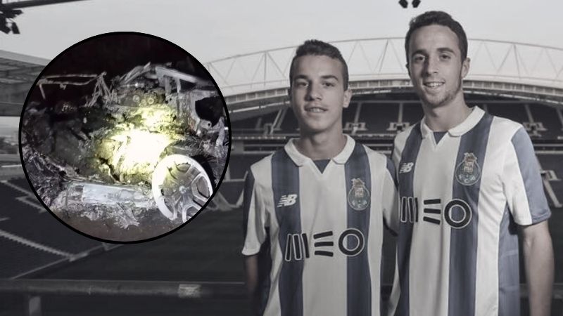 Diogo Jota (28) y su hermano André (26), perdieron la vida en el accidente de este jueves.
