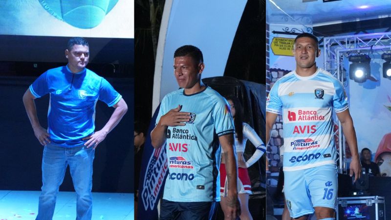 El técnico Luis Alvarado, el defensa central, Jonathan Paz y el volante de contención Héctor Castellanos, son parte del plantel del equipo Génesis Policía Nacional FC.