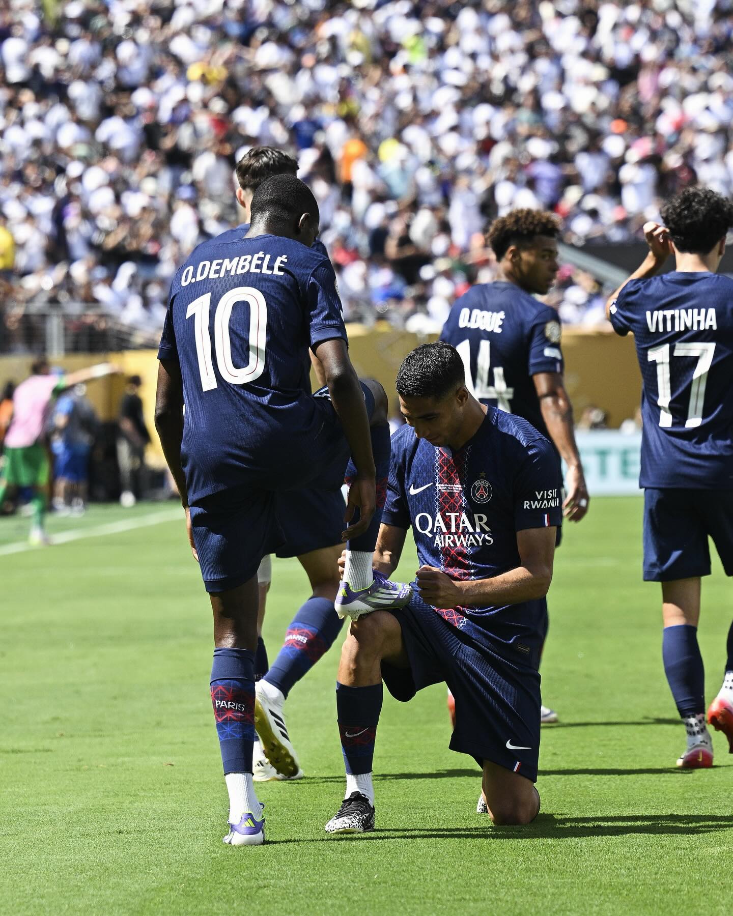 El PSG fue una completa "máquina" que terminó "arrollando" al poderoso Real Madrid.