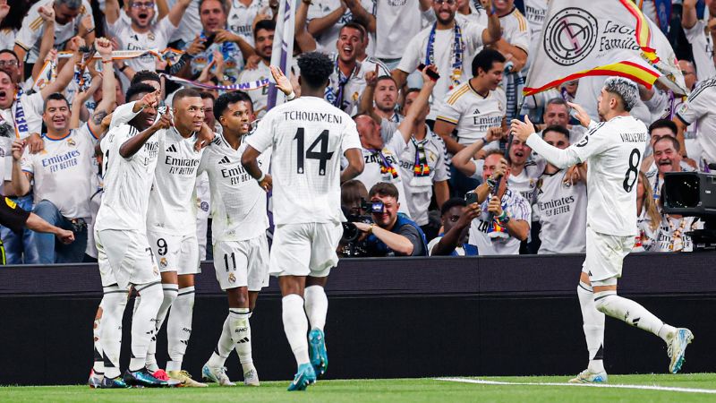 El Real Madrid anunció que batió su récord de ingresos en la temporada 2024-2025.