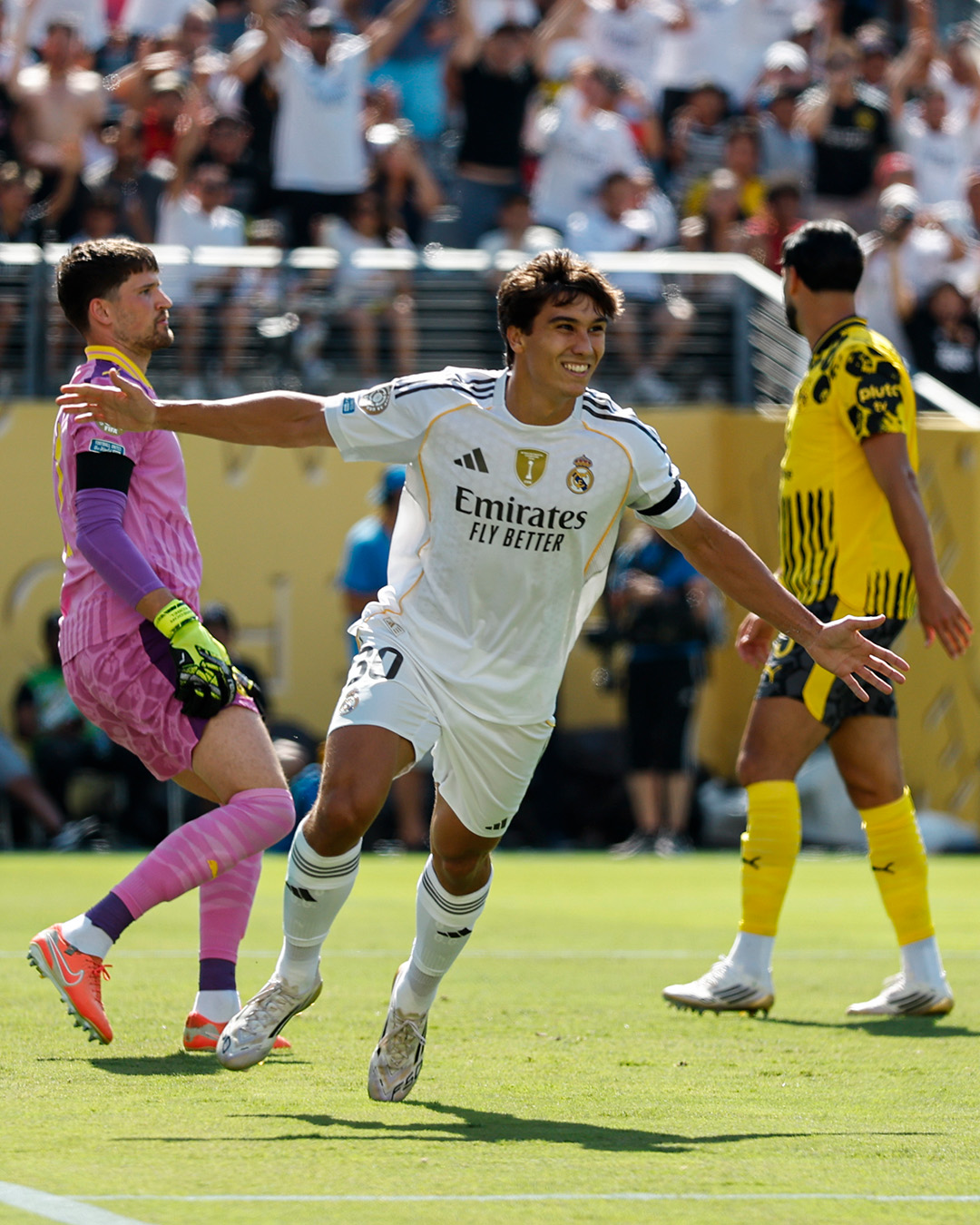 El canterano Gonzalo García ya suma cuatro goles con el Real Madrid en el Mundial de Clubes.