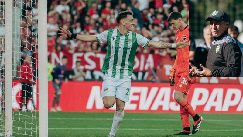El ex delantero de Motagua, Rodrigo Auzmendi, se acuerda de Honduras al notar dos goles con el Atlético Banfield.
