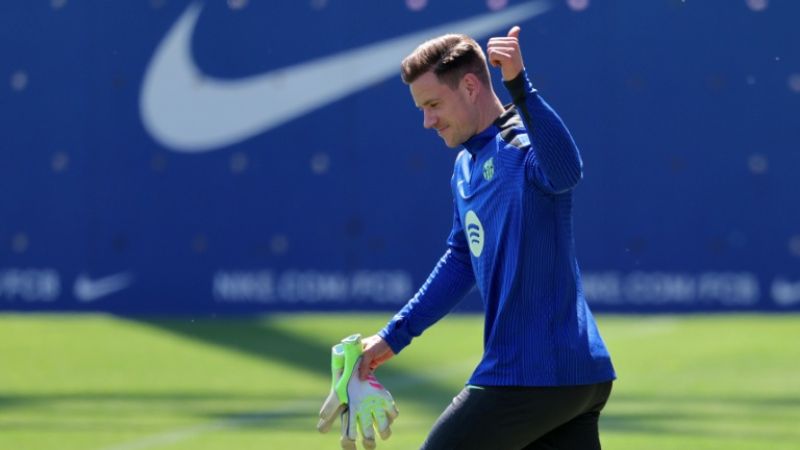El portero alemán, Marc-André ter Stegen, está consciente de la realidad que se vivirá en la portería de Barcelona.