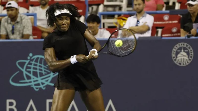La estadounidense Venus Williams disputará junto a su compatriota Reilly Opelka los dobles mixtos del Abierto de Estados Unidos.