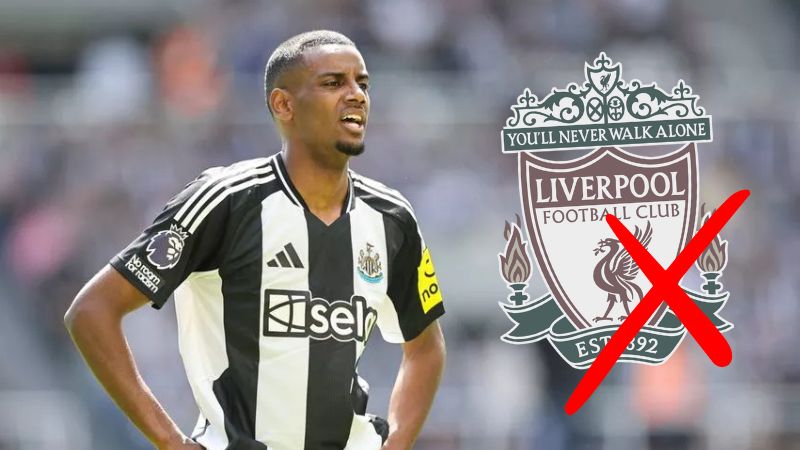 Medios en Inglaterra informaron que el Newcastle rechazó una oferta de 120 millones de euros del Liverpool por el delantero sueco, Alexander Isak.