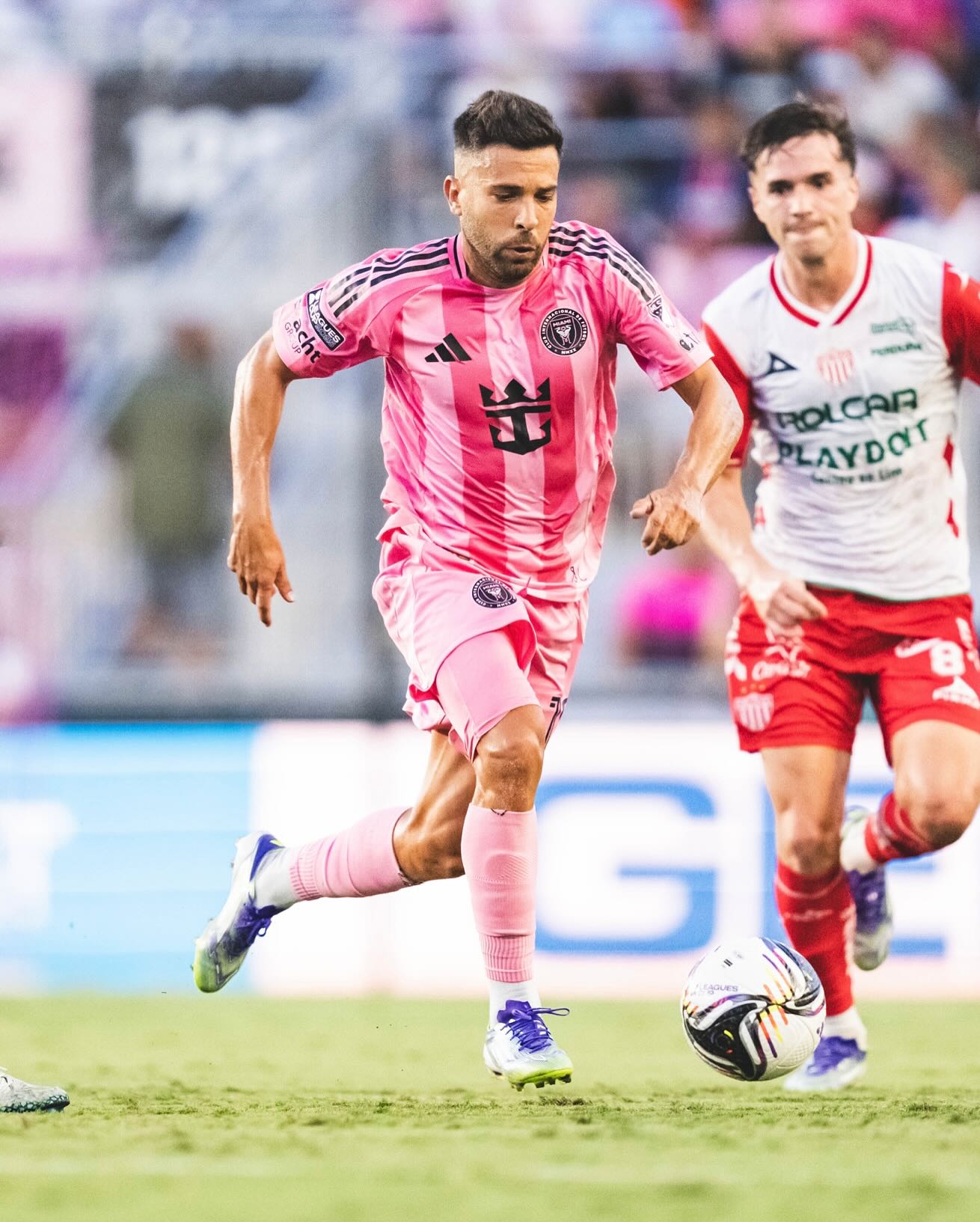 Jordi Alba anotó gol en el triunfo del Inter Miami de la MLS sobre el Necaxa de México.