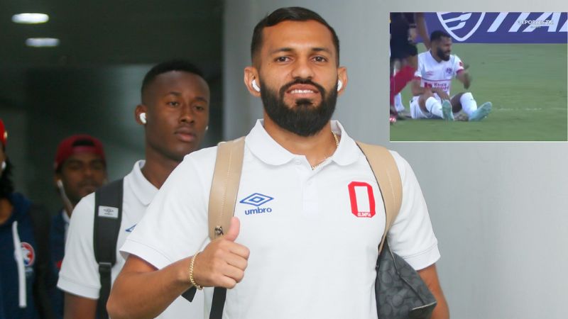 Jorge Álvarez está descartado en Olimpia para el partido del miércoles contra el Hércules de El Salvador.