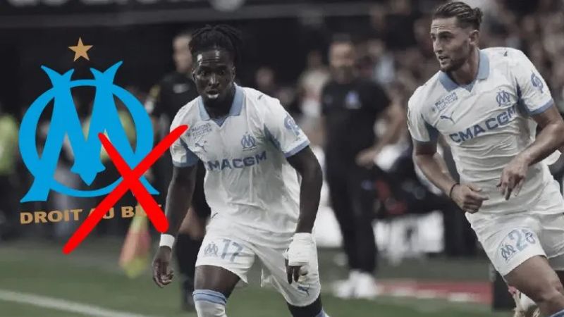 El Olympique de Marsella anunció que Adrien Rabiot y Jonathan Rowe pasarán a la lista de transferencias tras una pelea en el vestuario.