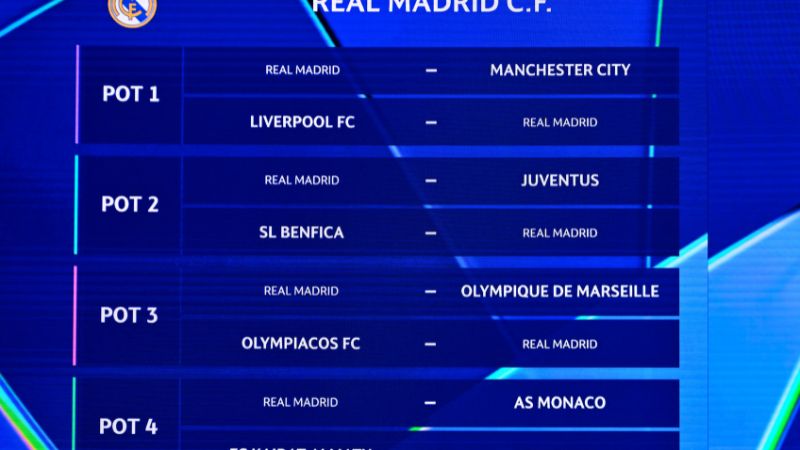El Real Madrid es uno de los equipos que tendrá un duro camino en la Champions 2025-2026.