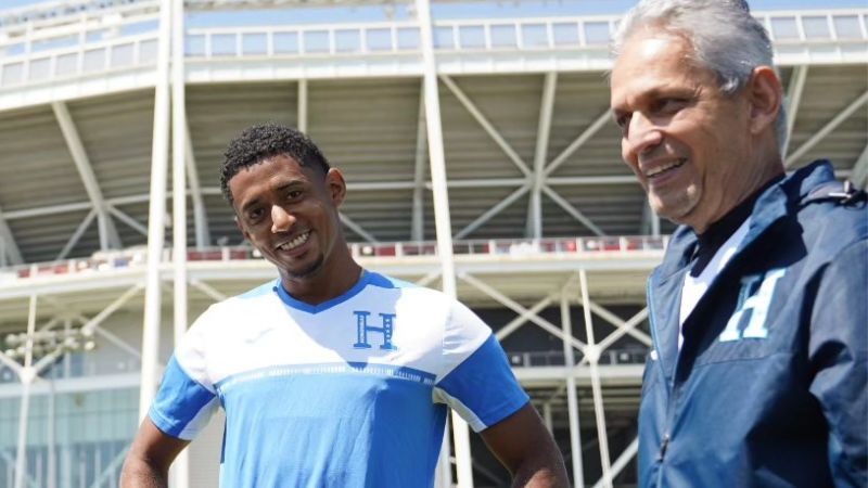 El seleccionador nacional, Reinaldo Rueda, confía al 100 por ciento en Anthony 