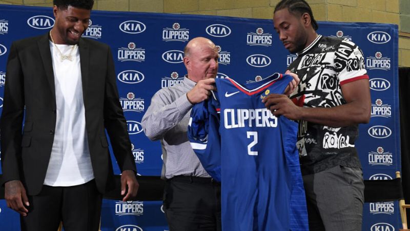 Leonard, campeón de la NBA con los San Antonio Spurs y los Toronto Raptors, se unió a los Clippers en 2019.