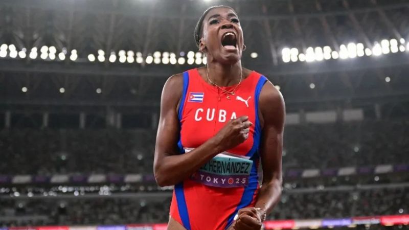 A pesar de la victoria de la cubana, Venezuela logró sumar su sexta medalla en un Mundial de Atletismo.