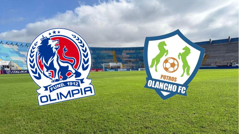 Se reanudará el partido entre Olimpia y Potros de Olancho FC.